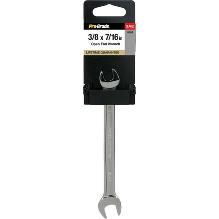 Pro-Grade Tools 3/8" X 7/16" Open End Wrench 11302